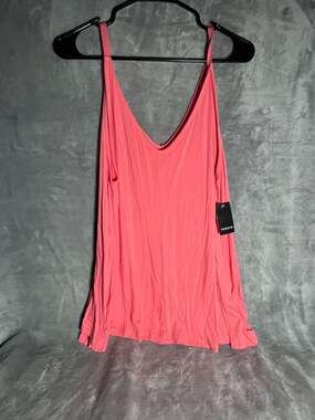 Torrid Foxy V-Neck Halter Top Coral
